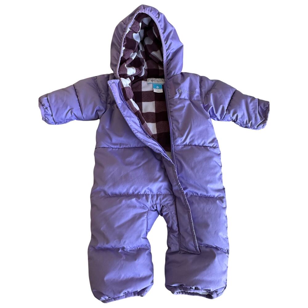 Baby Girl Columbia Duck Feathered Filled Snow Suit